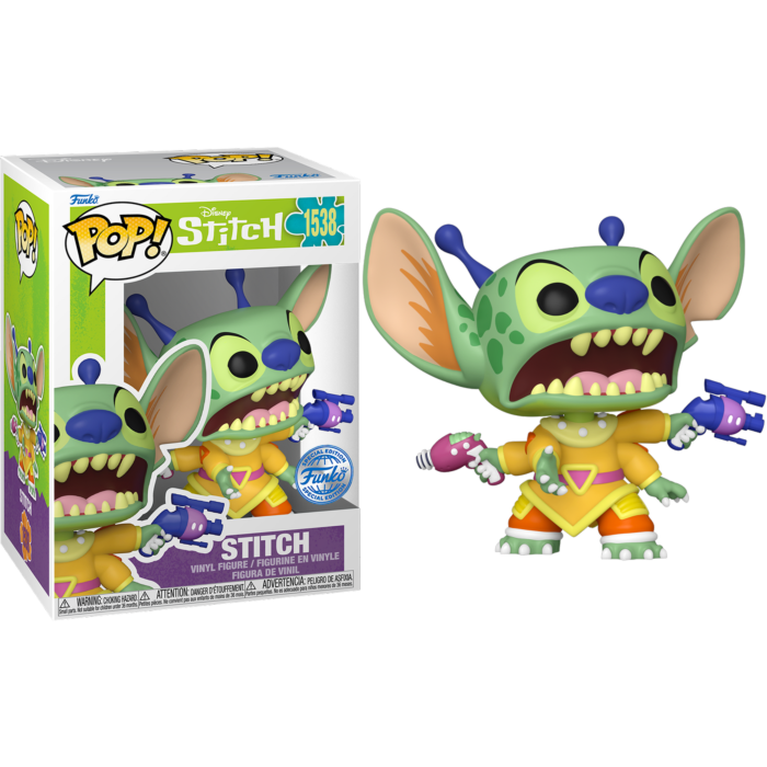 Funko Pop! Disney Stitch #1538 With Soft Protector Case