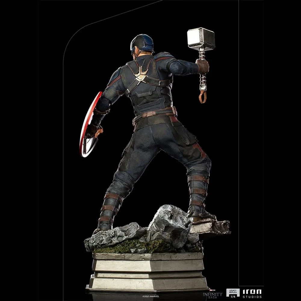 Captain America 1/4 Scale – Infinity Saga – Legacy Replica – Iron Studios