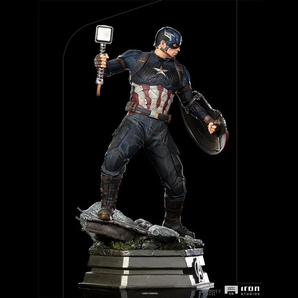 Captain America 1/4 Scale – Infinity Saga – Legacy Replica – Iron Studios