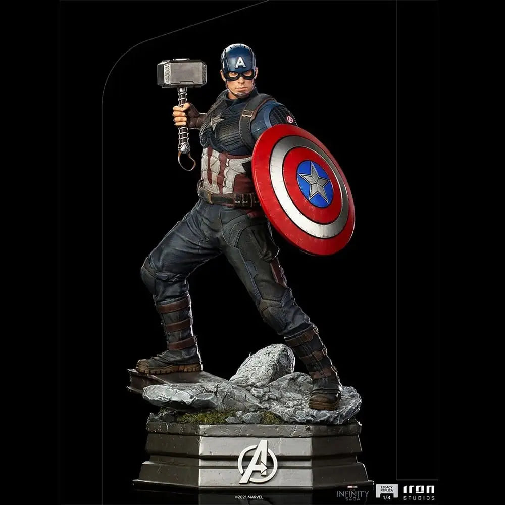 Captain America 1/4 Scale – Infinity Saga – Legacy Replica – Iron Studios