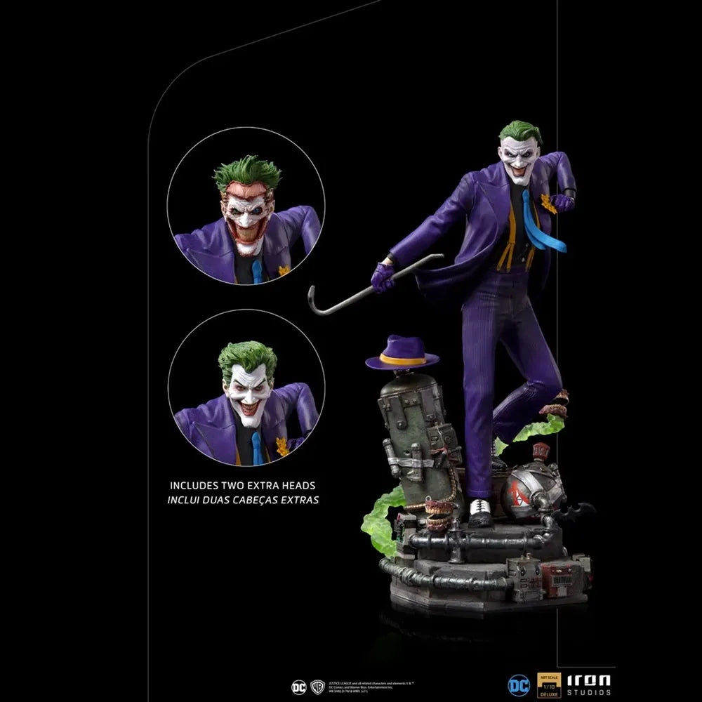 Iron Studios The Joker Deluxe DC Comics Art Scale 1/10 Statue