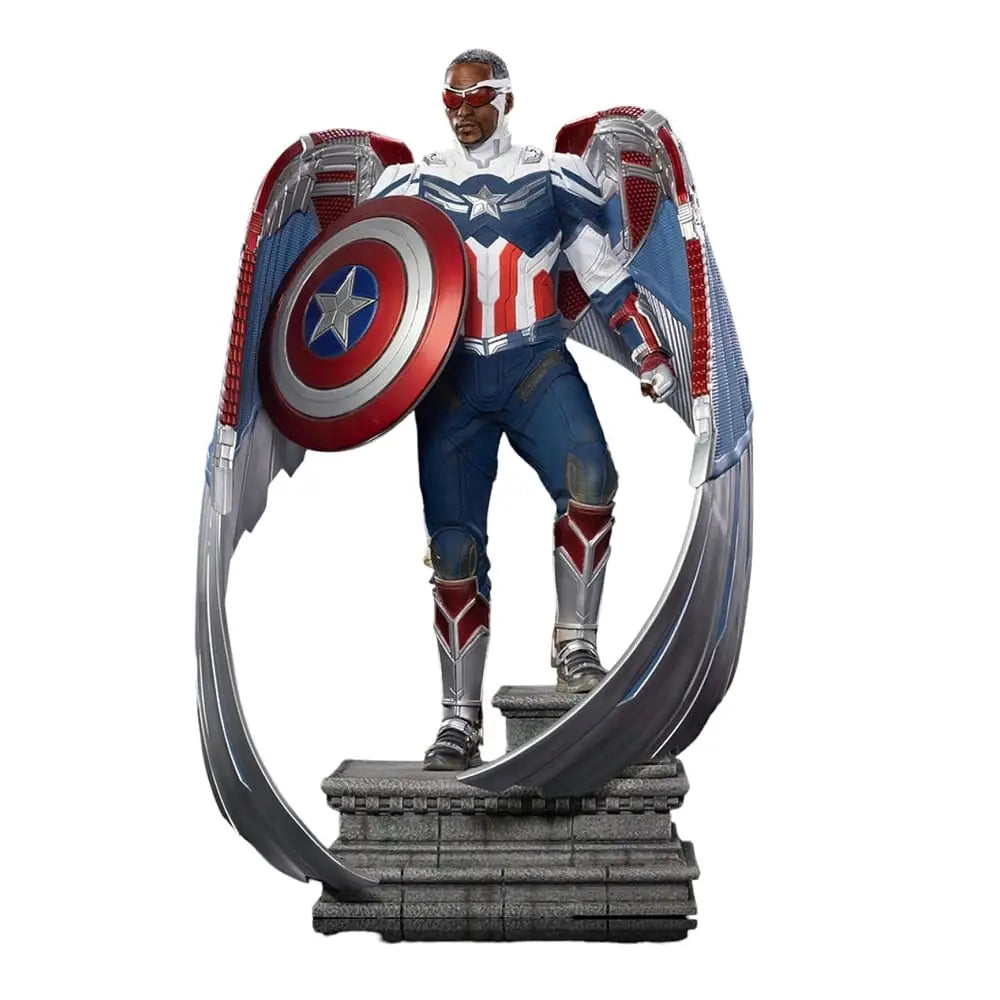 Captain America Sam Wilson (Complete) – Falcon & the Winter Soldier – Legacy Replica 1/4 – Iron Studios