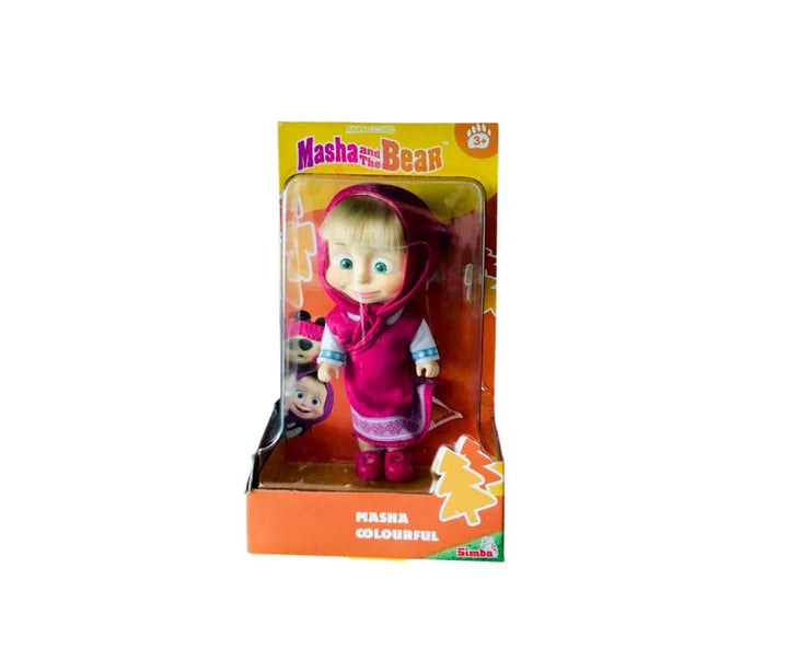 Simba Masha and The Bear: Masha Colourful - Pink