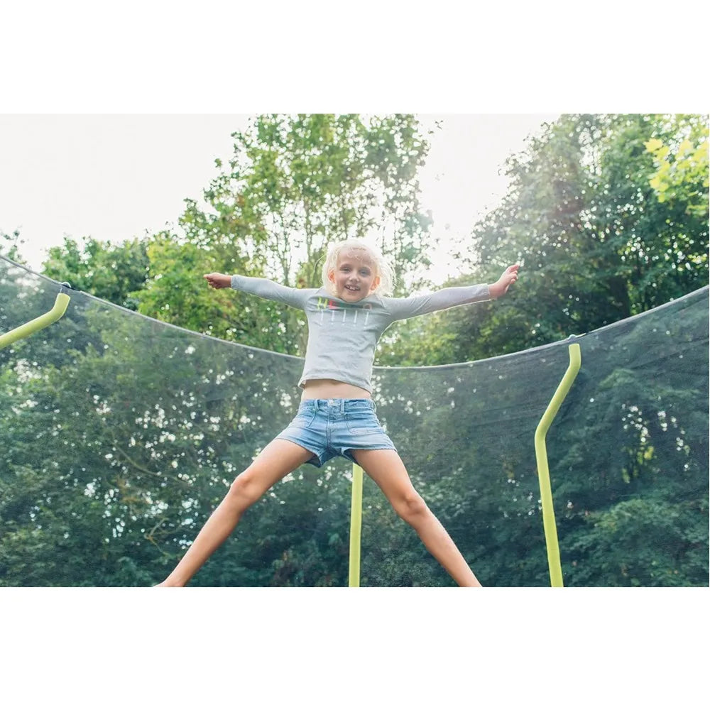 Plum 8ft Wave Springsafe® Trampoline & Enclosure