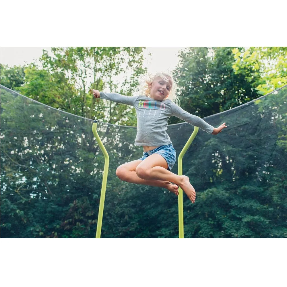 Plum 10ft Wave Springsafe® Trampoline & Enclosure for age 6+ Years to Adult (upto 75 kgs)
