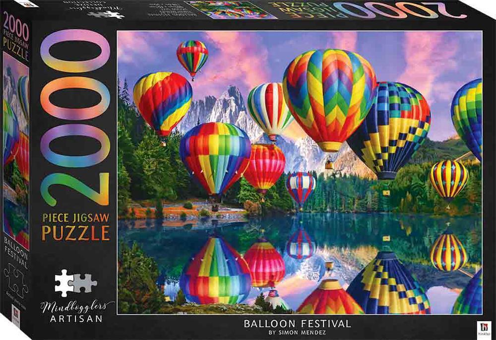 Hinkler Artisan Balloon Festival 2000 Piece Jigsaw Puzzle