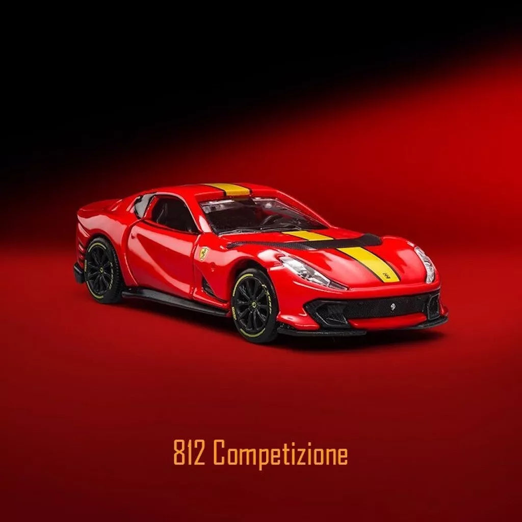 Bburago 1/64 Ferrari 812 Competizione ( Red )