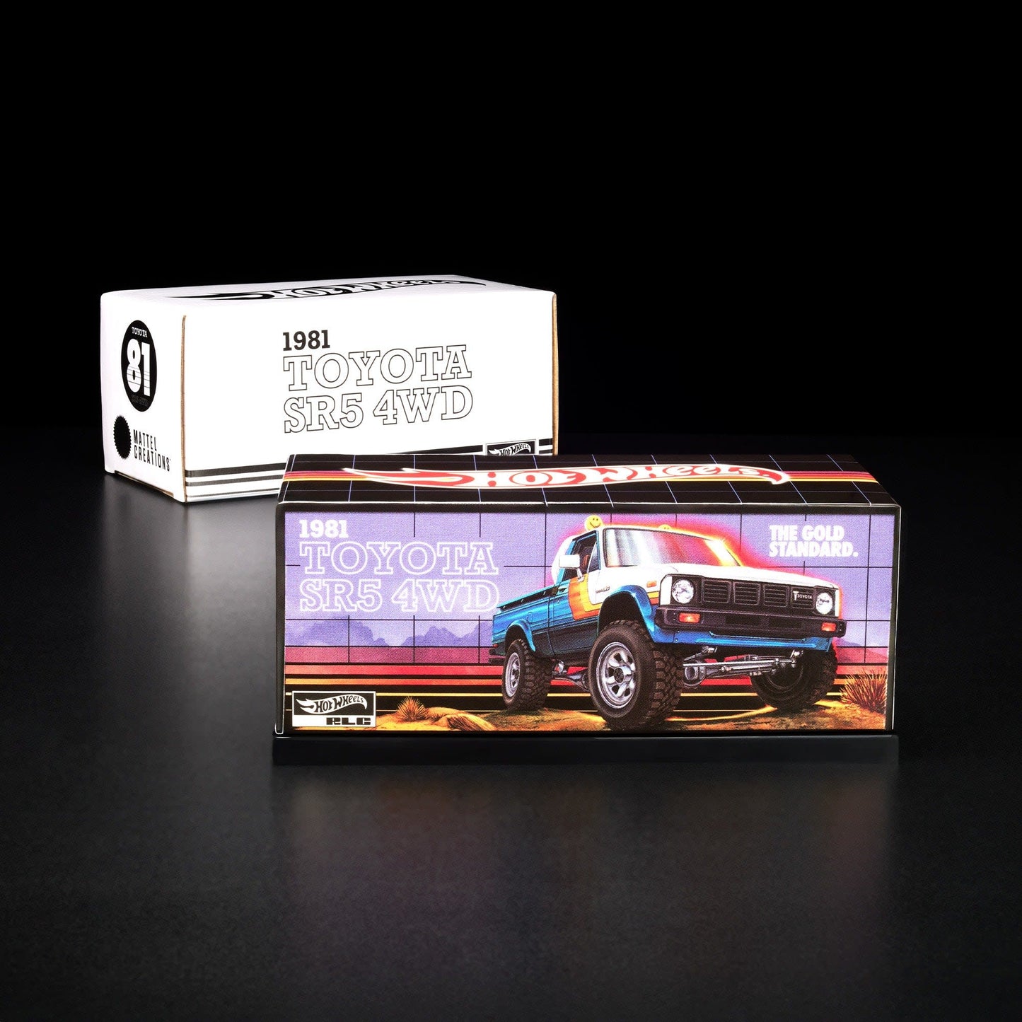 Hot Wheels 1981 Toyota SR5 4WD Red Line Club Exclusive With Acrylic Case