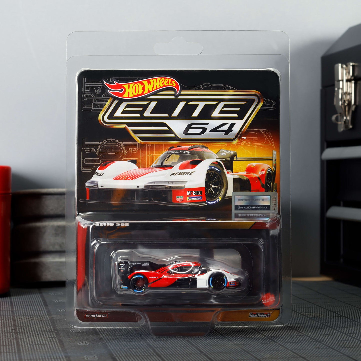 Hot Wheels Elite 64 Porsche 963 With Card Protector