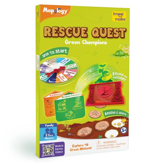 Imagi Make Mapology Rescue Quest Green Champions