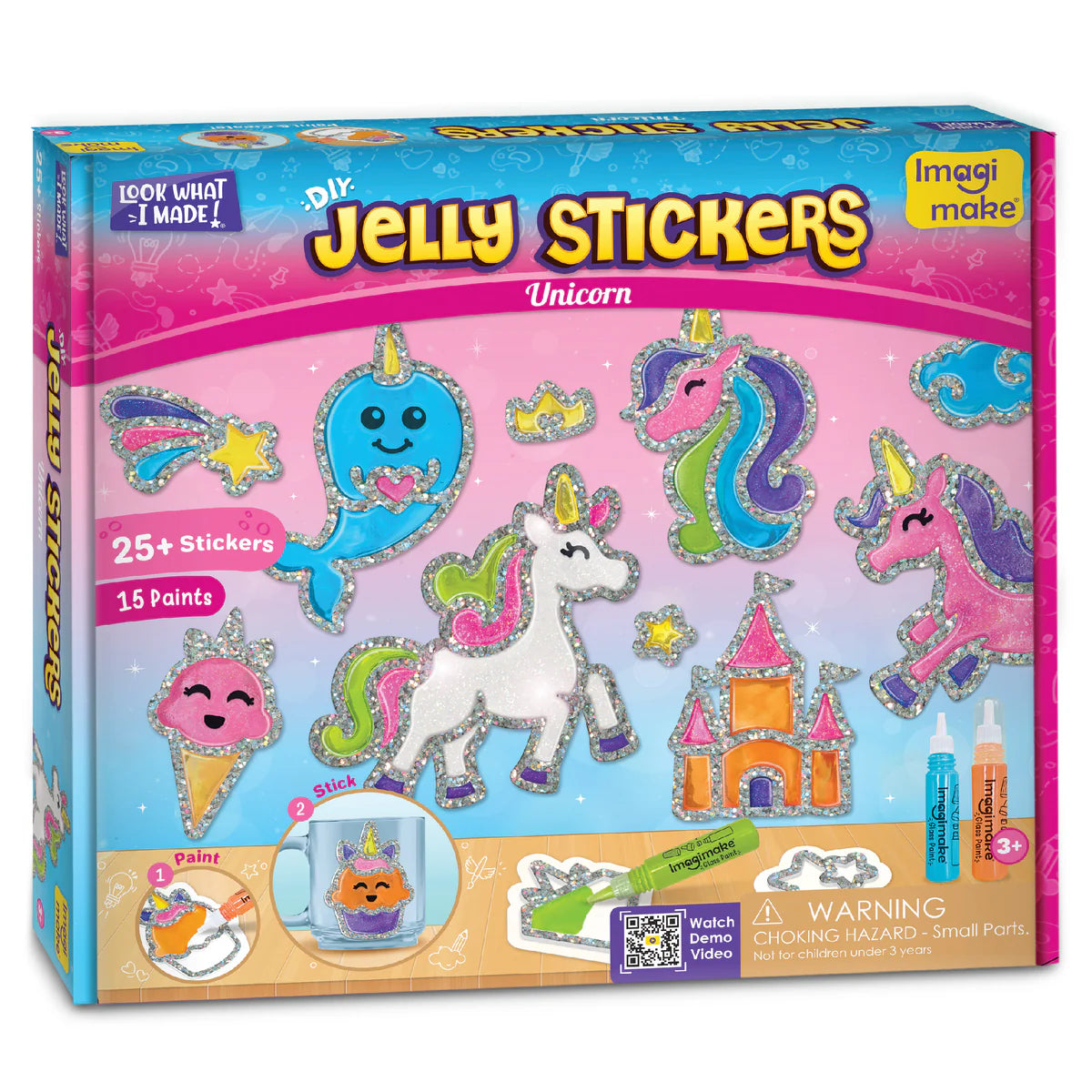 Imagi Make DIY Jelly Stickers Unicorn