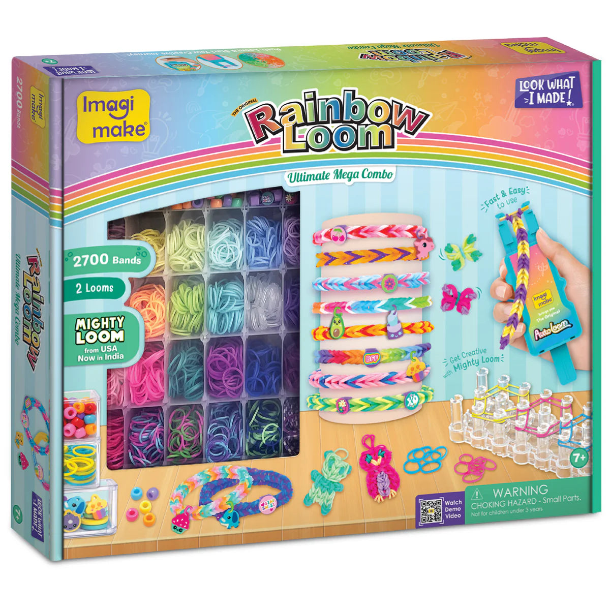 Imagi Make Rainbow Loom Ultimate Mega Combo
