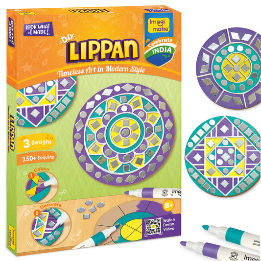 Imagi Make DIY Lippan Art Kit