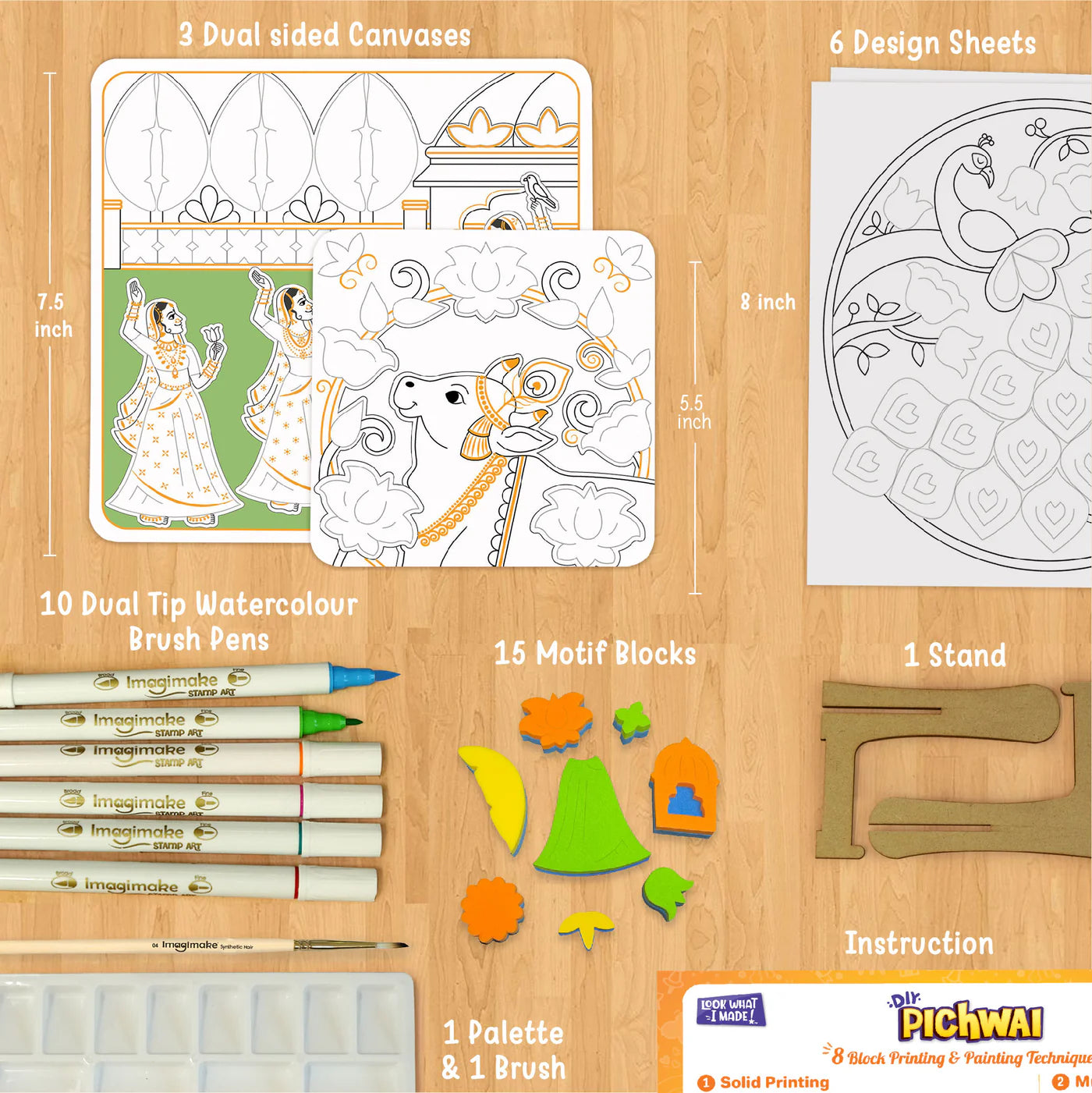 Imagi Make DIY Pichwai Intermediate Patterns & Techniques