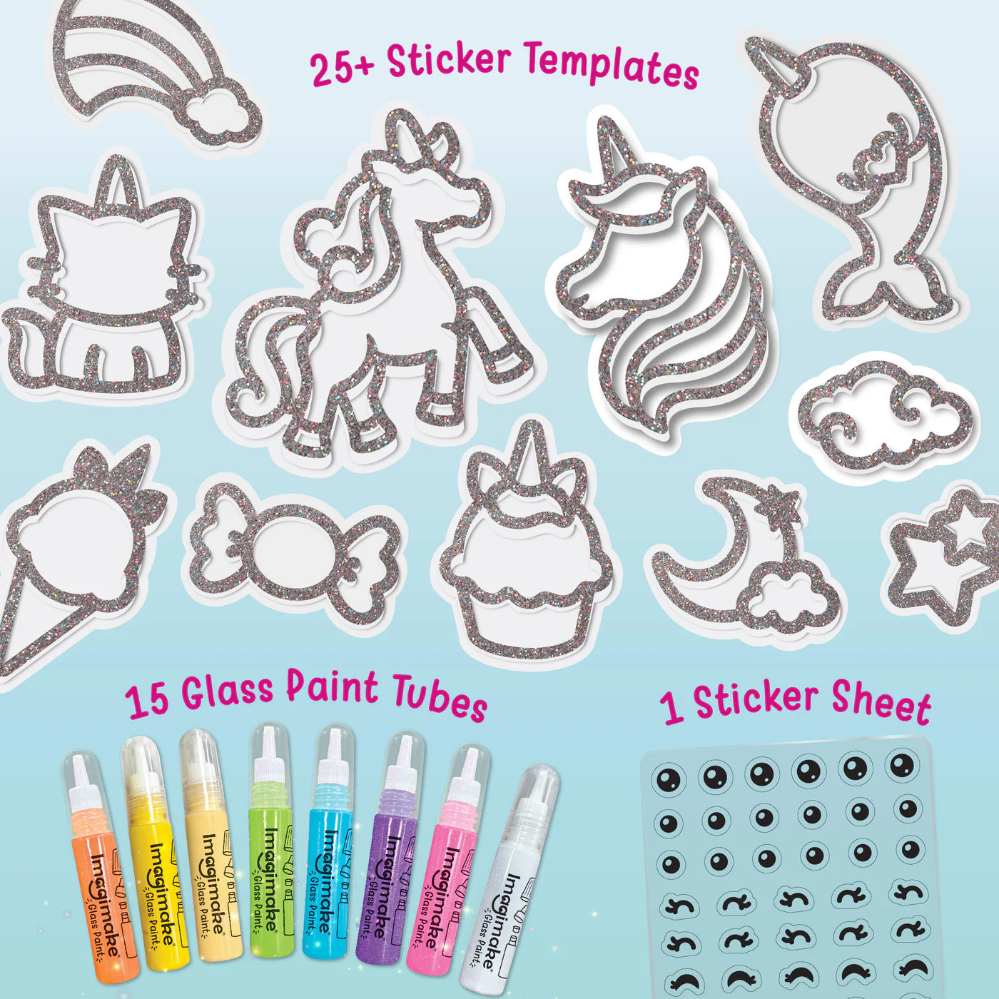 Imagi Make DIY Jelly Stickers Unicorn