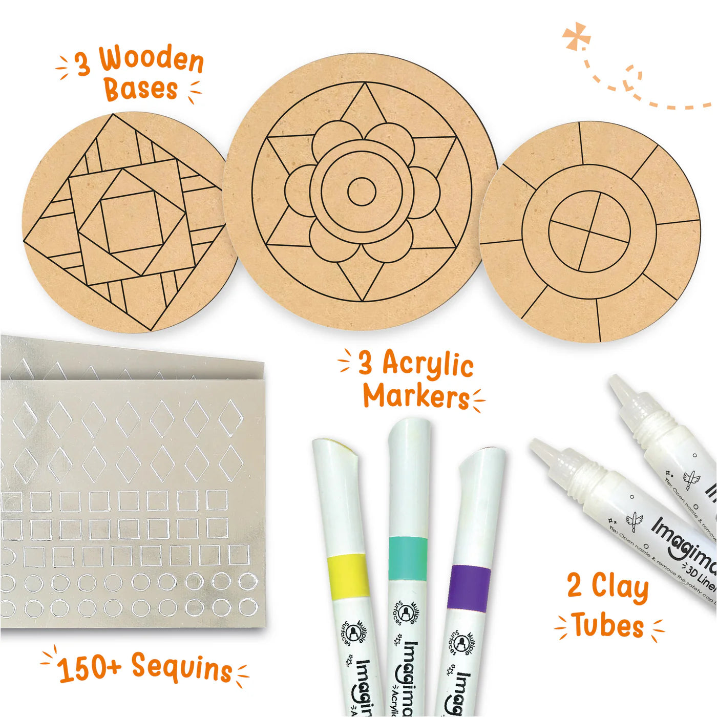 Imagi Make DIY Lippan Art Kit
