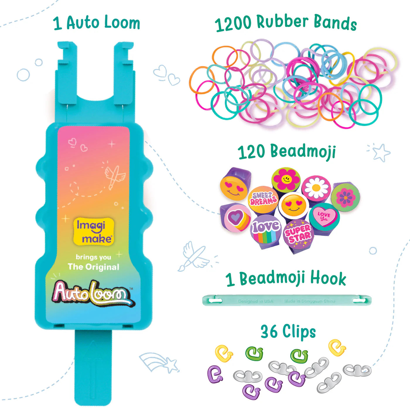 Imagi Make Rainbow Loom Beadmoji Kit
