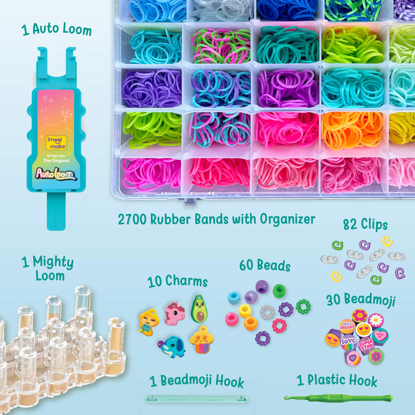Imagi Make Rainbow Loom Ultimate Mega Combo