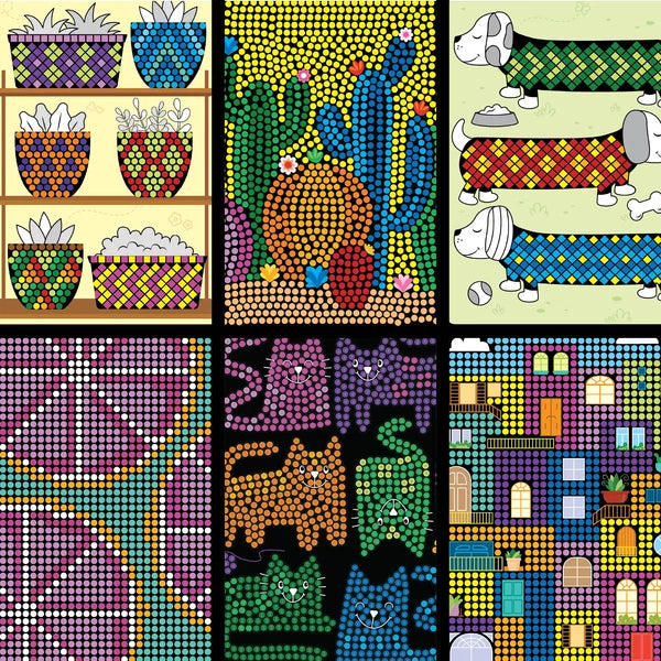 Imagi Make Mystery Mosaic Patterns