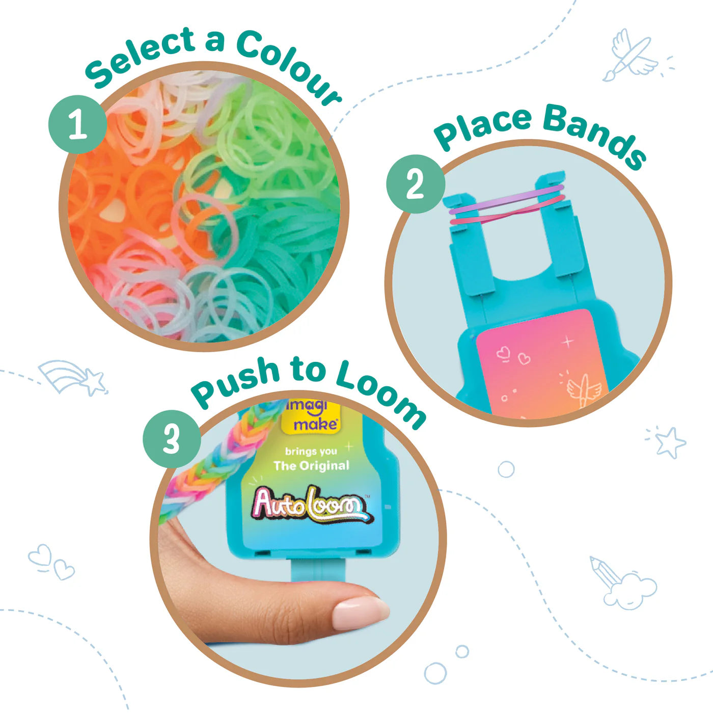 Imagi Make Rainbow Loom Beadmoji Kit