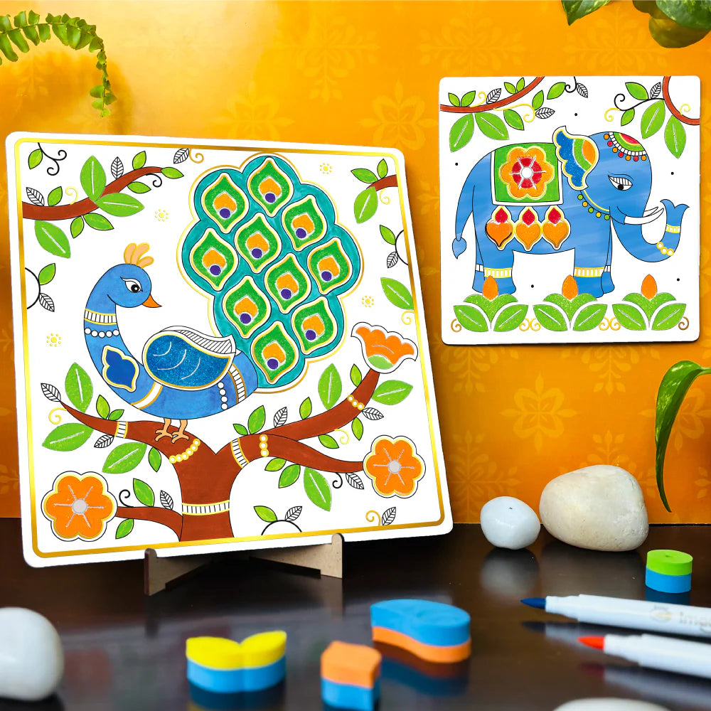 Imagi Make DIY Madhubani Intermediate Patters & Techniques