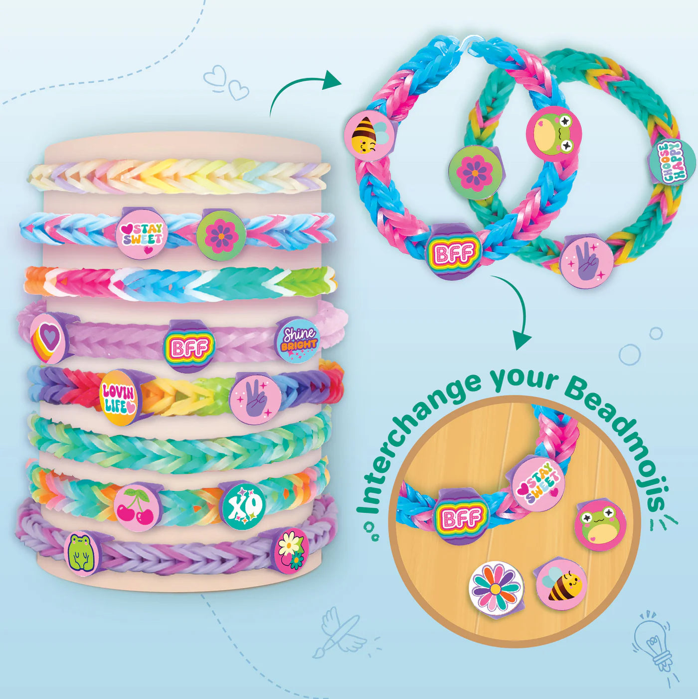 Imagi Make Rainbow Loom Beadmoji Kit