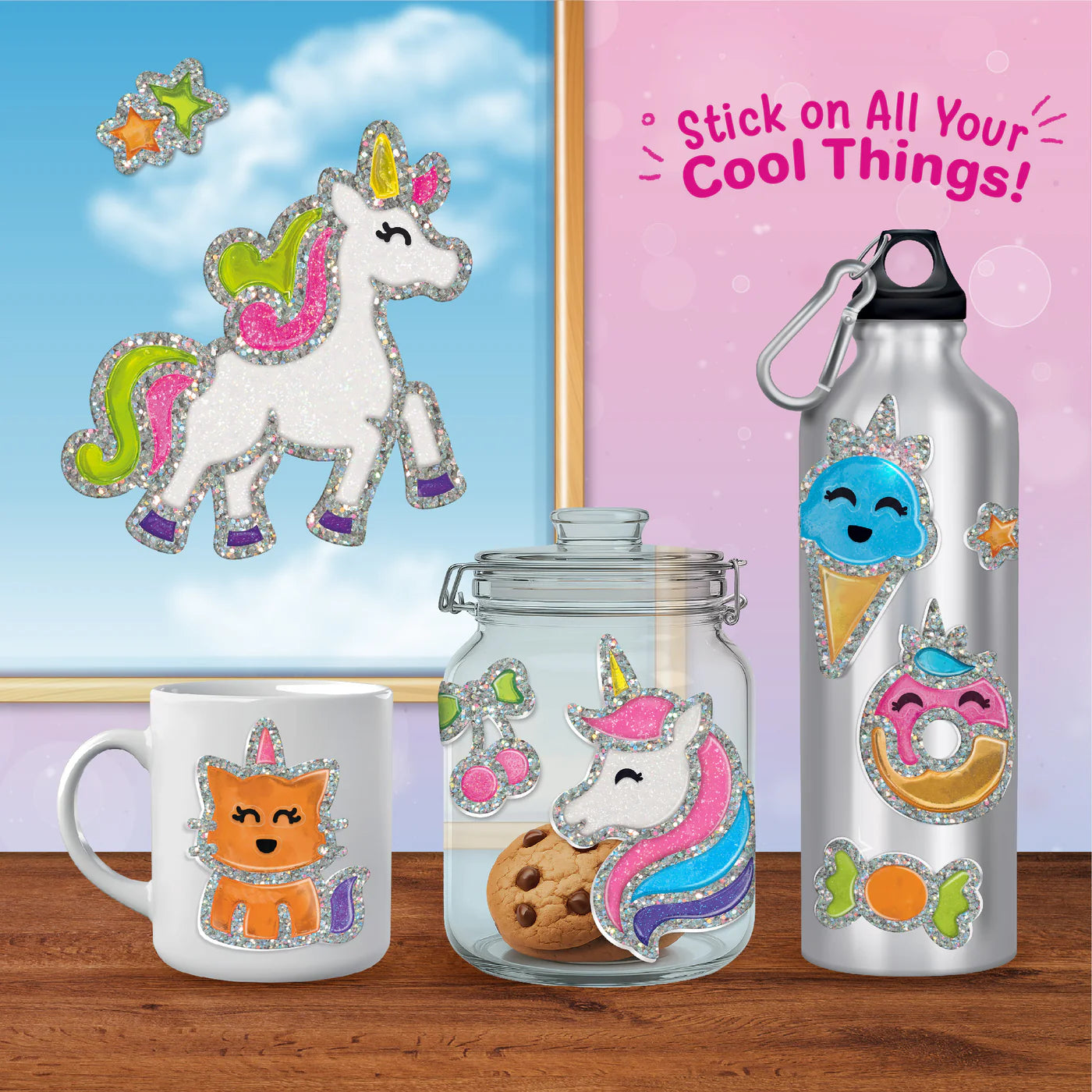 Imagi Make DIY Jelly Stickers Unicorn