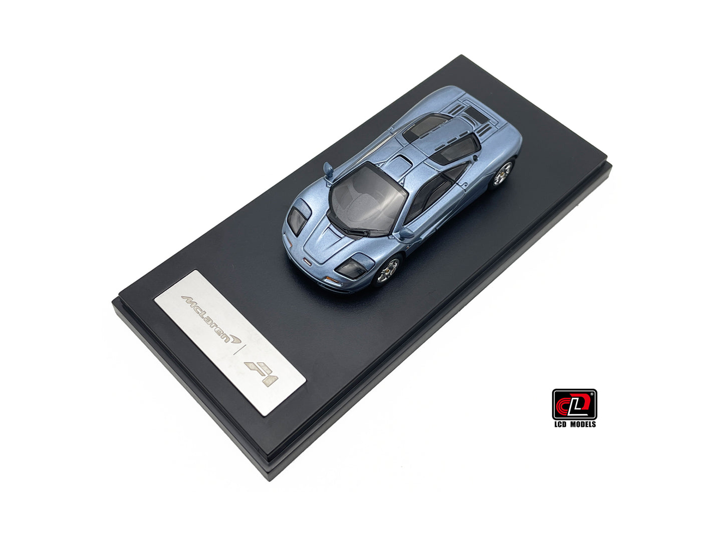 LCD Models 1/64 McLaren F1 Blue With Acrylic Case