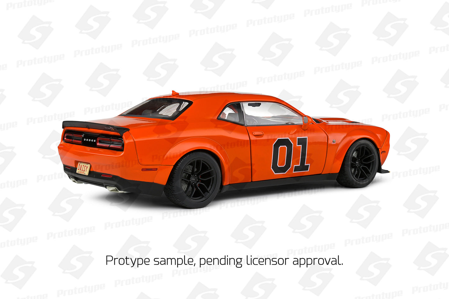 Solido 1:18 Dodge Challenger R/T Scat Pack Widebody - Hazzard Tribute - 2023