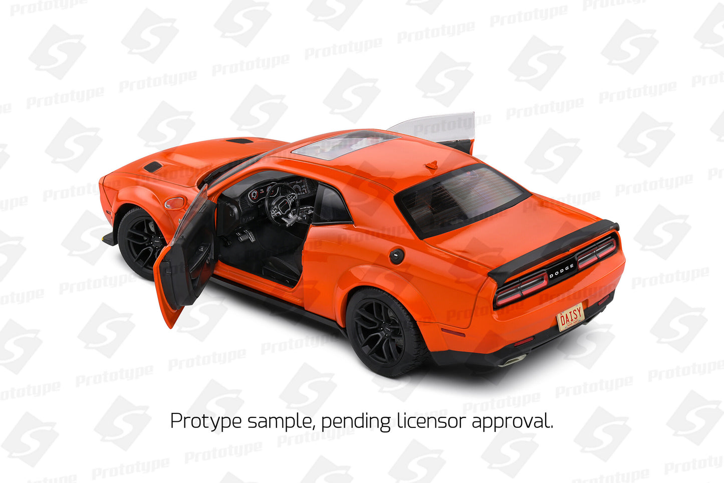 Solido 1:18 Dodge Challenger R/T Scat Pack Widebody - Hazzard Tribute - 2023