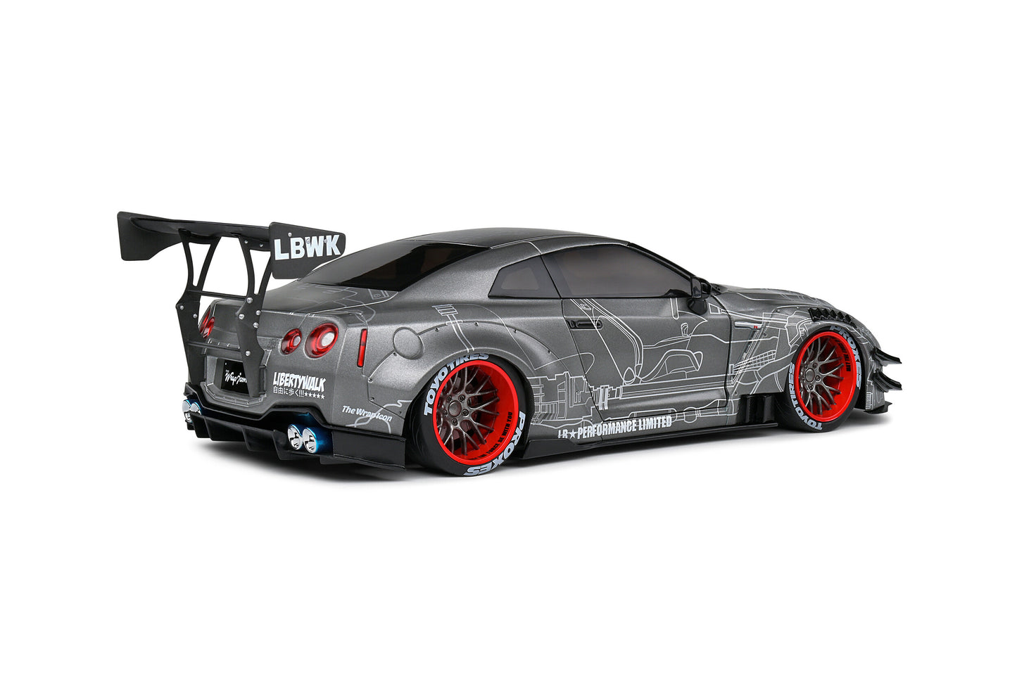 Solido 1:18 Nissan GT-R (R35) With LBWK Body Kit Type 2.0