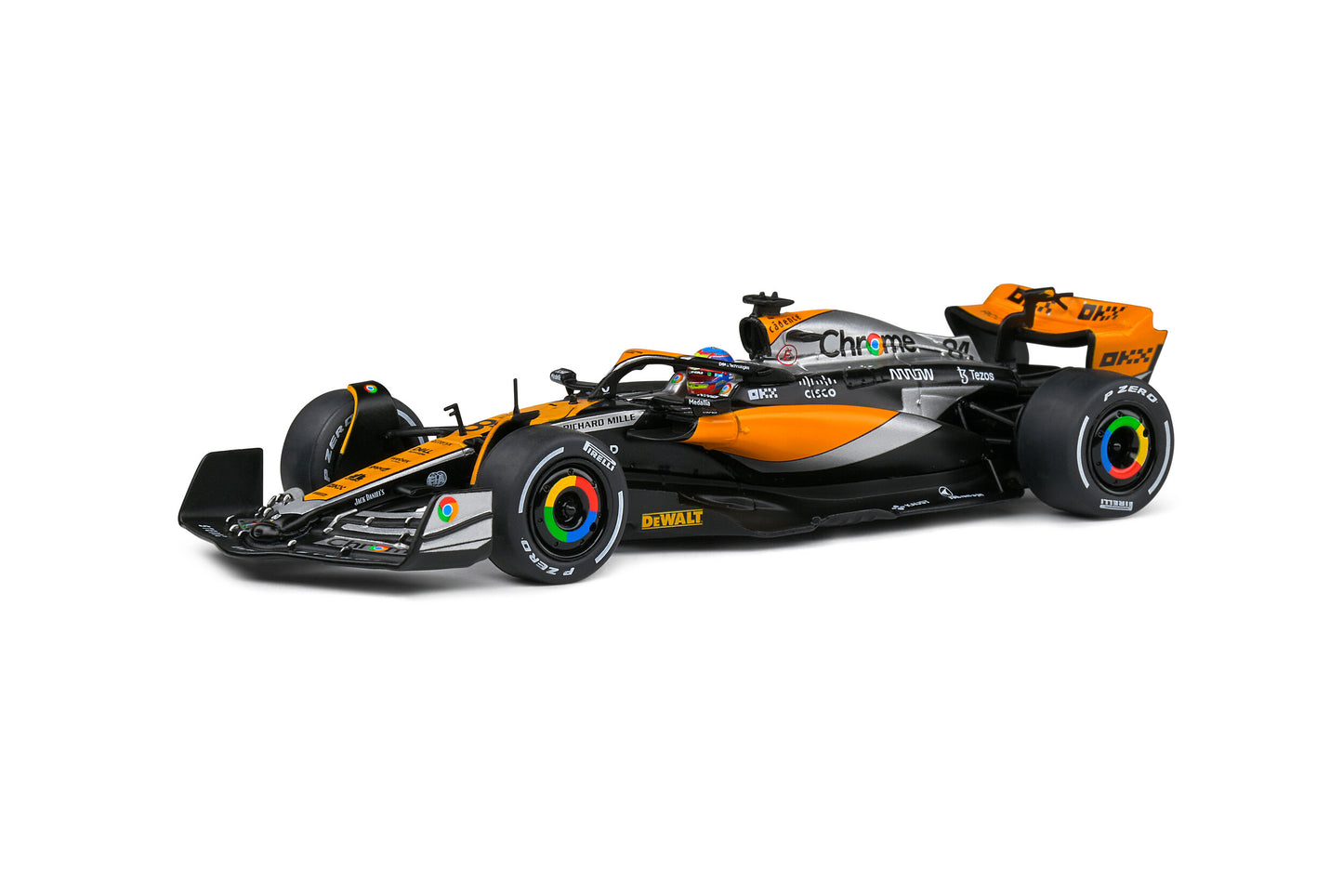 Solido 1/18 McLaren F1 Team MCL60 Great Britain GP #81 Oscar Piastri