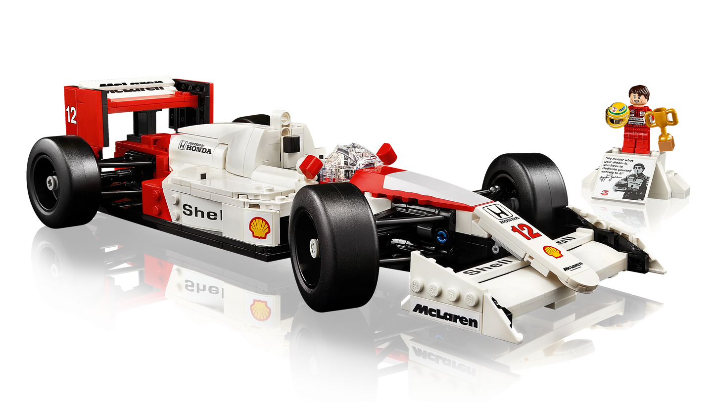Lego Icons McLaren MP4/4 & Ayrton Senna