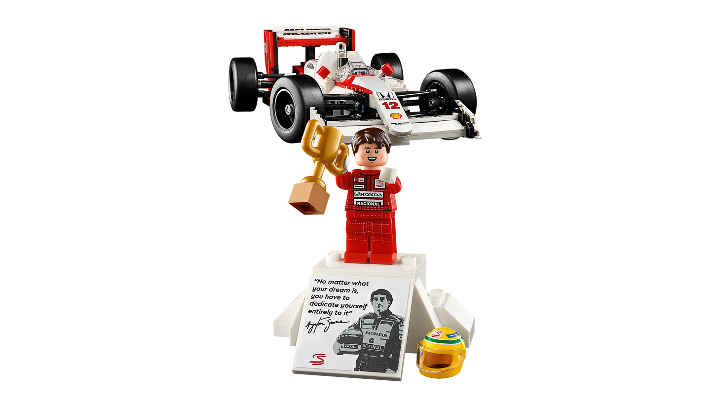 Lego Icons McLaren MP4/4 & Ayrton Senna