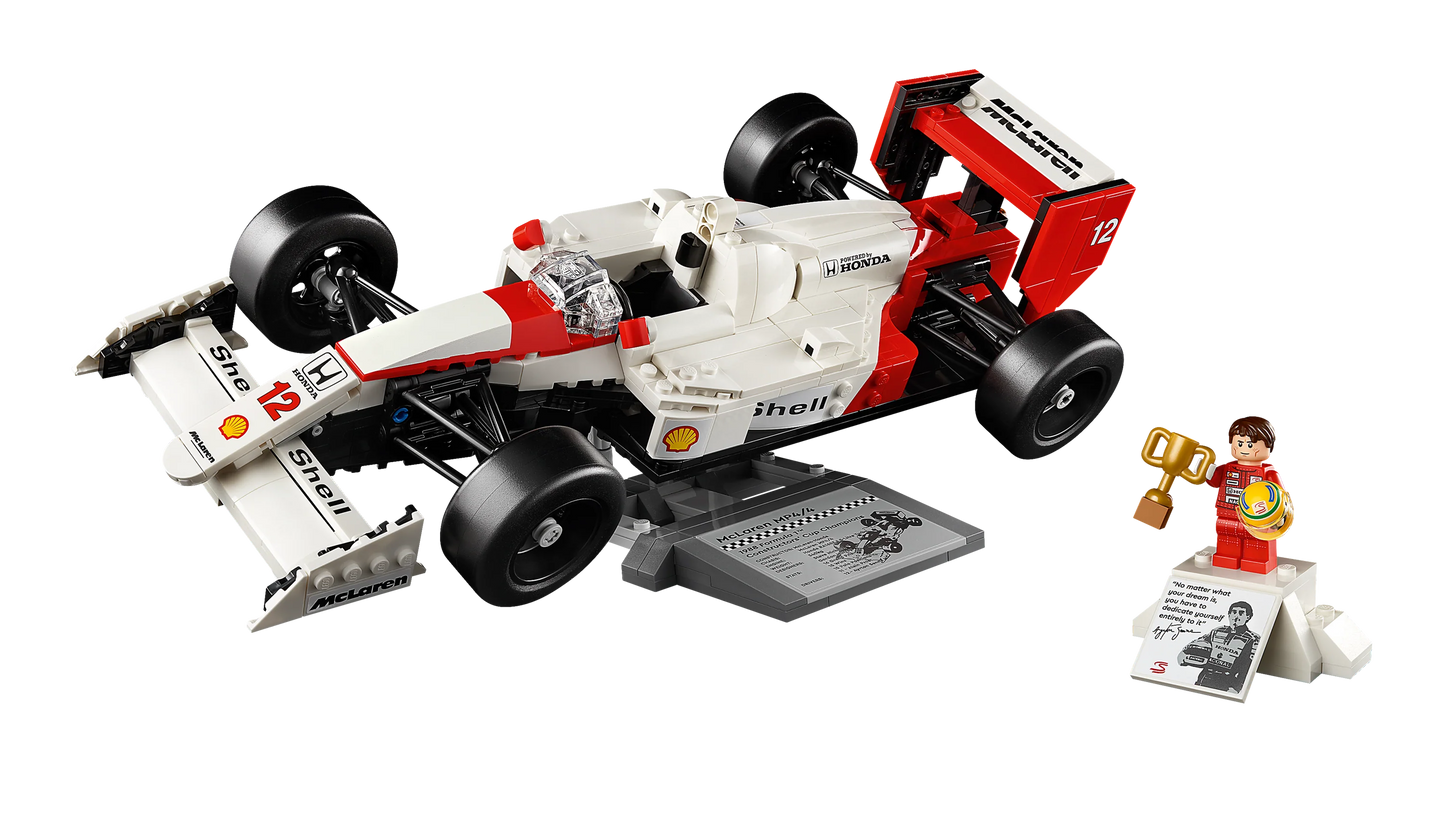 Lego Icons McLaren MP4/4 & Ayrton Senna