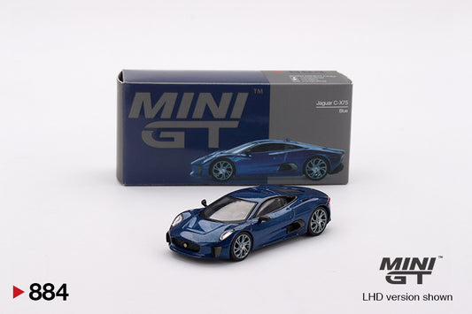 Mini GT Jaguar C-X75 Blue