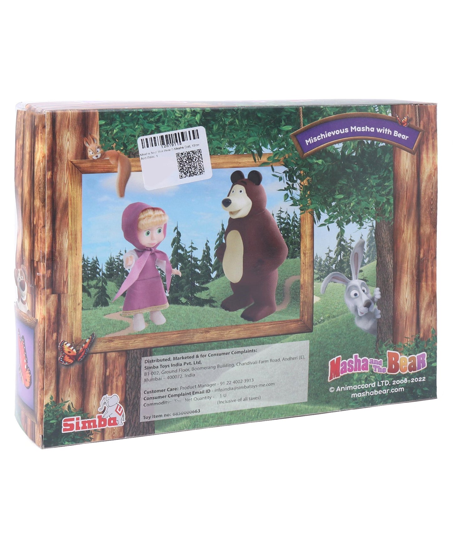 Masha and The Bear: Mischievous Masha with Bear