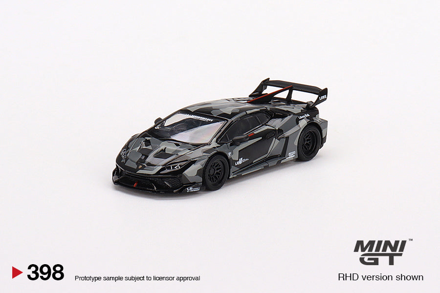 Mini GT LB Works Lamborghini Huracan GT Digital Camouflage