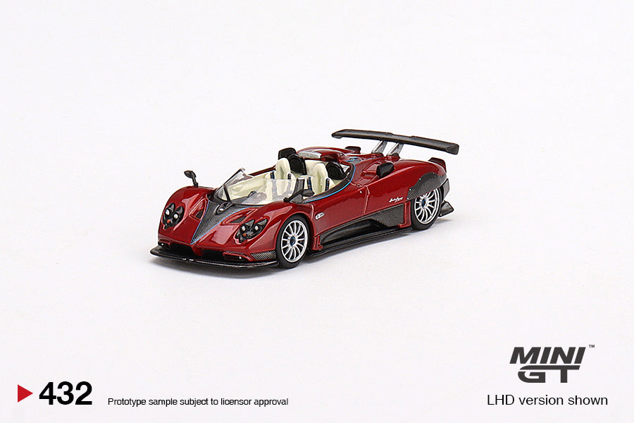 Mini GT Pagani Zonda HP Barchetta Limited Edition 1 Of 2040 Units Blister Pack
