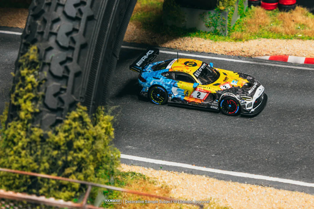Tarmac 1/64 Mercedes-AMG GT3 Nurbugring 24h 2020 With Acrylic Case