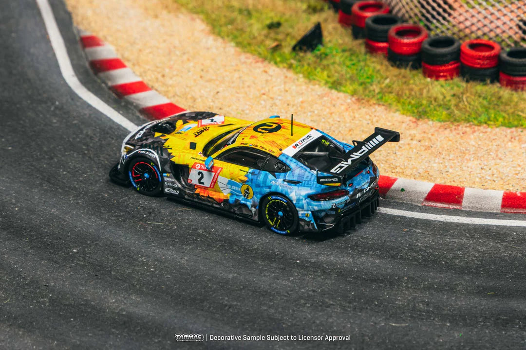 Tarmac 1/64 Mercedes-AMG GT3 Nurbugring 24h 2020 With Acrylic Case