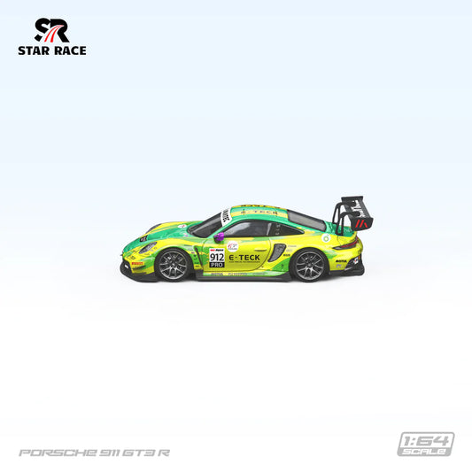 Star Race 1/64 Porsche 911 GT3 R Limited Edition 447/999 With Acrylic Case