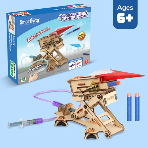 Smartivity Hydraulic Plane Launcher | 6-10 years