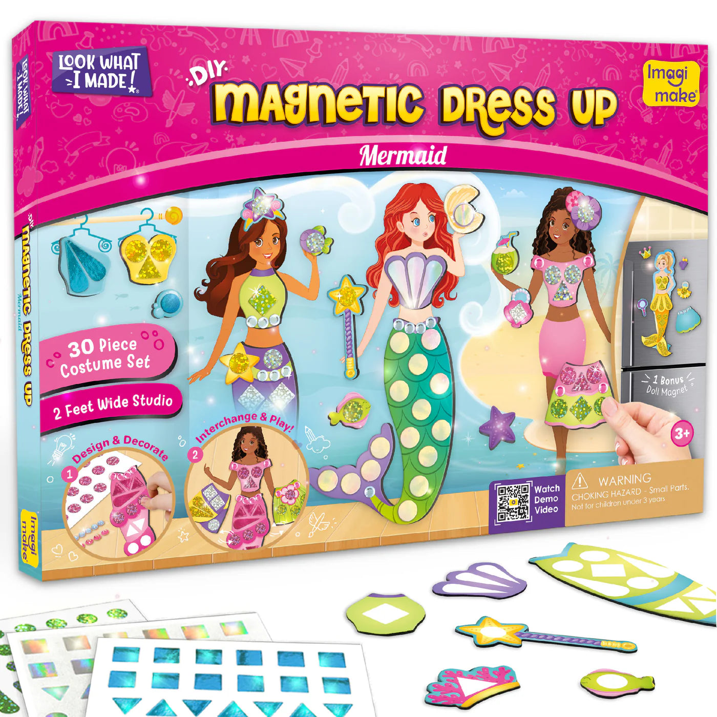 Imagi Make DIY Magnetic Dress Up Mermaid