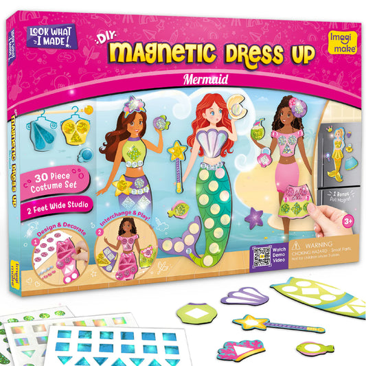 Imagi Make DIY Magnetic Dress Up Mermaid