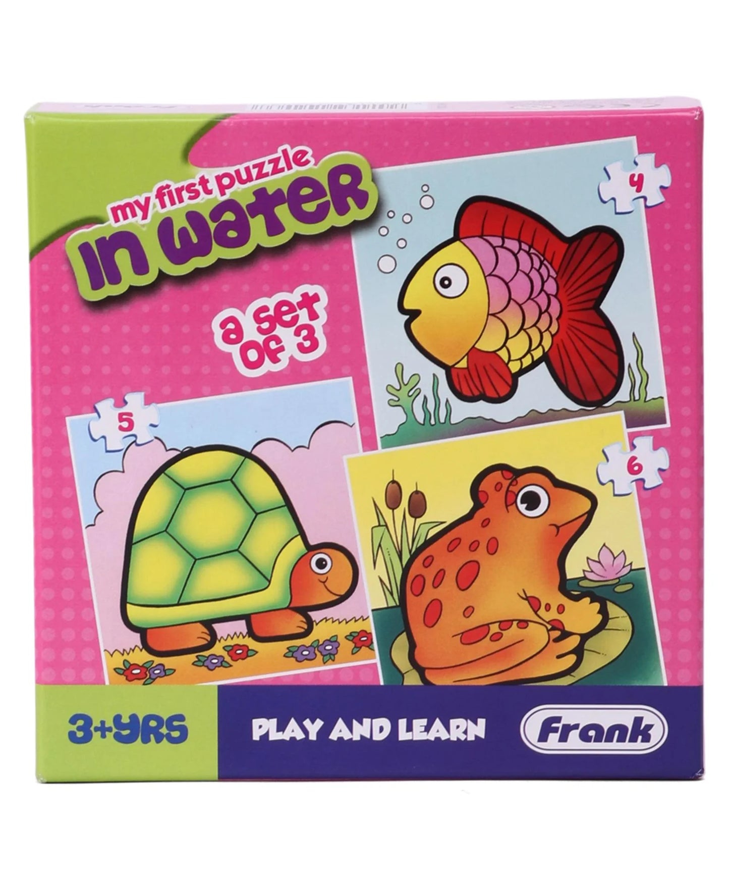 Frank in Water Jigsaw Puzzle for Kids Above 3+ Years