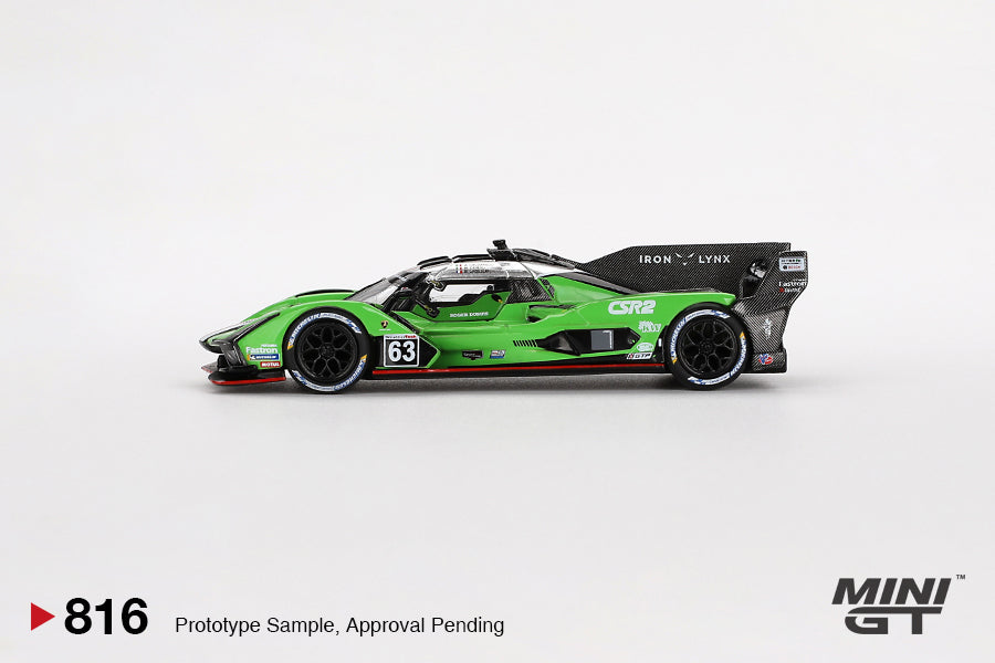 Mini GT Lamborghini SC63 #63 2024 IMSA Sebring 12 Hrs Iron Lynx