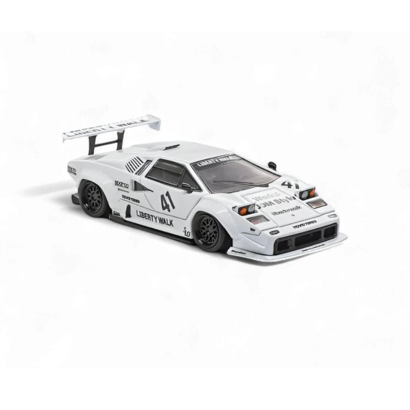 Vision64 1/64 LB-Works Lamborghini Countach With Acrylic Case & Polishing Cloth