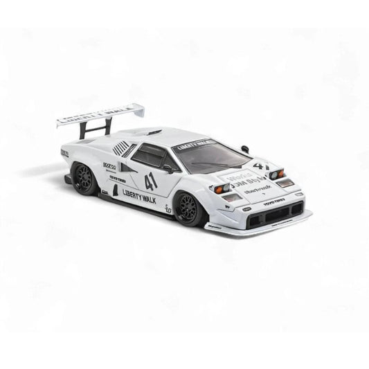 Vision64 1/64 LB-Works Lamborghini Countach With Acrylic Case & Polishing Cloth