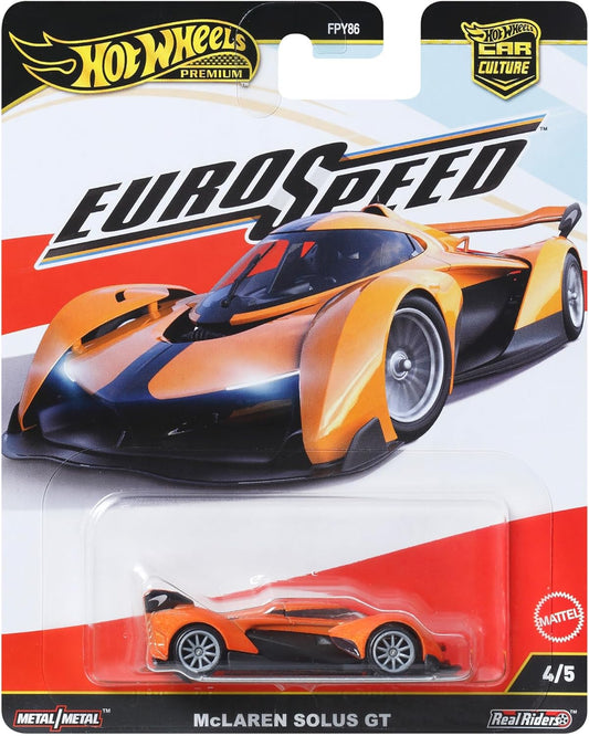 Hot Wheels Car Culture Euro Speed McLaren Solus GT [ Imported Card ]